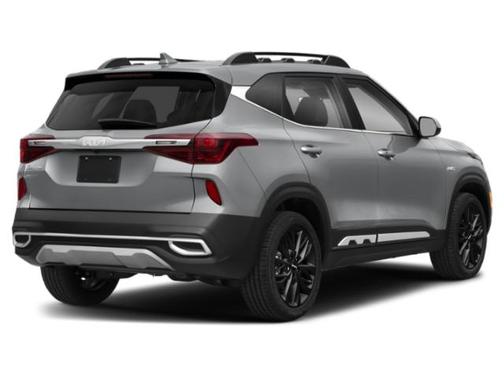 Steel Gray 2023 Kia Seltos Nightfall Edition