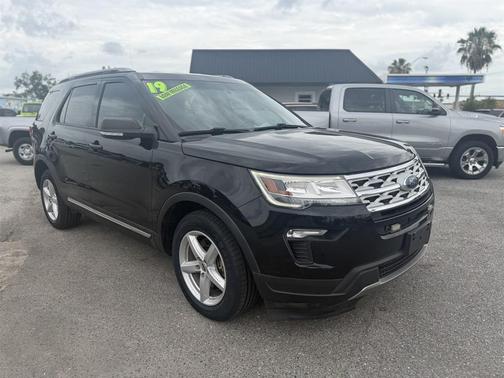 Agate Black Metallic 2019 Ford Explorer XLT