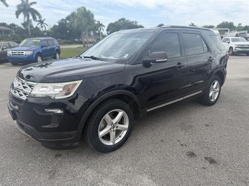Agate Black Metallic 2019 Ford Explorer XLT