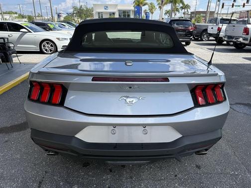 Iconic Silver Metallic 2025 Ford Mustang EcoBoost Premium