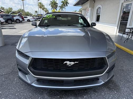 Iconic Silver Metallic 2025 Ford Mustang EcoBoost Premium