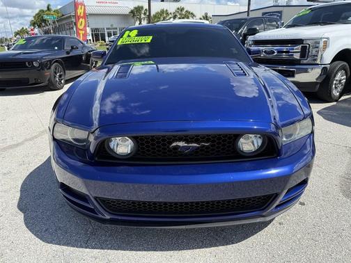 Blue 2014 Ford Mustang GT