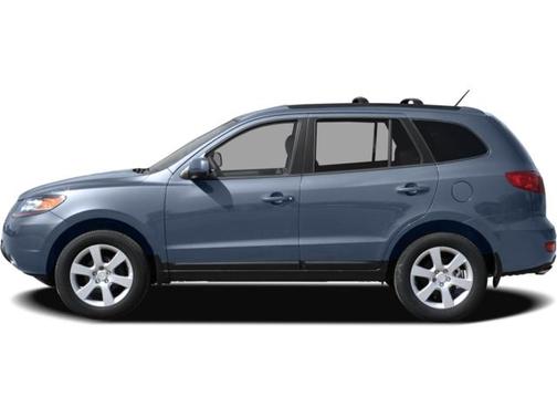 Burgundy 2007 Hyundai SANTA FE GLS