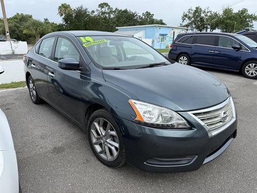 Graphite Blue 2014 Nissan Sentra FE+ S