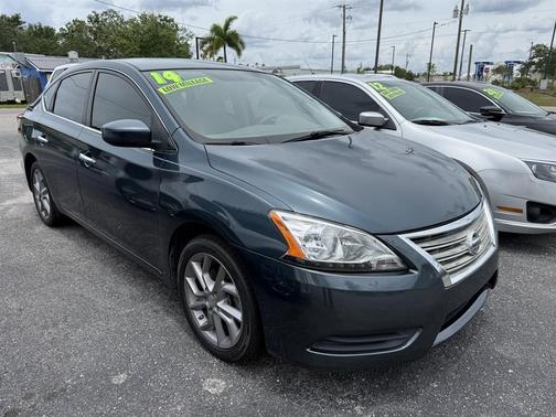 Graphite Blue 2014 Nissan Sentra FE+ S
