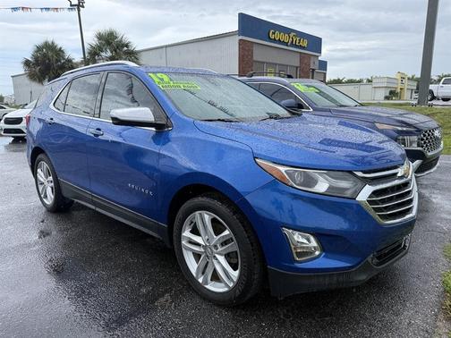 Blue 2019 Chevrolet Equinox Premier w/2LZ