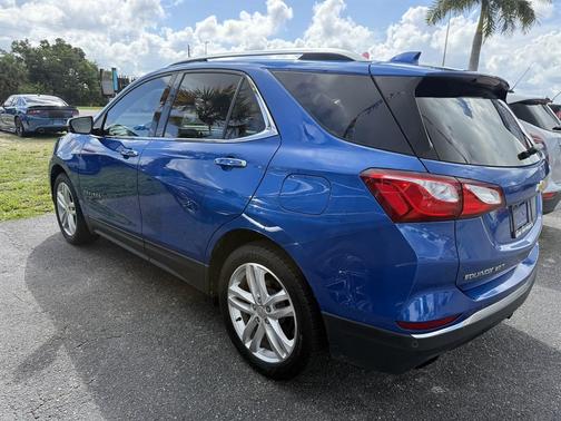 Blue 2019 Chevrolet Equinox Premier w/2LZ