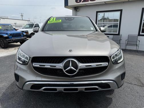 Silver 2021 Mercedes-Benz GLC 300 4MATIC Coupe