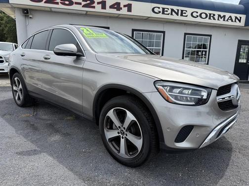 Silver 2021 Mercedes-Benz GLC 300 4MATIC Coupe