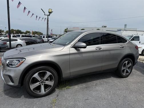 Silver 2021 Mercedes-Benz GLC 300 4MATIC Coupe