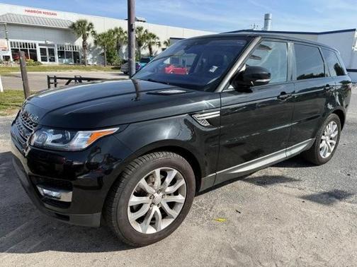 Black 2017 Land Rover Range Rover Sport 3.0L Supercharged HSE