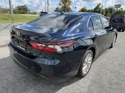 Galactic Aqua Mica 2021 Toyota Camry LE