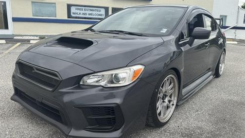 Grey 2021 Subaru WRX Base