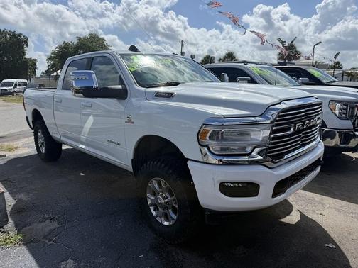 White 2024 RAM 2500 Laramie Crew Cab 4x4 6'4' Box