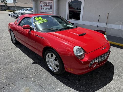 Red 2004 Ford Thunderbird Base