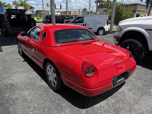 Red 2004 Ford Thunderbird Base