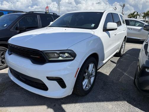 White Knuckle Clearcoat 2022 Dodge Durango GT Plus