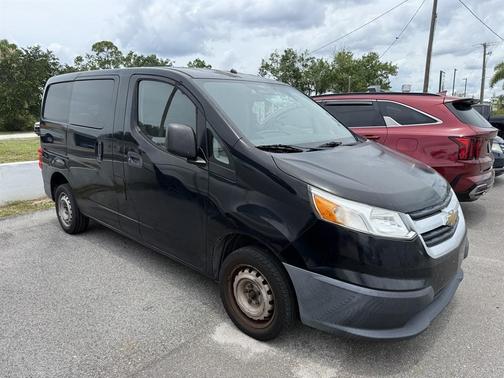 Black Pipe 2015 Chevrolet City Express 1LS