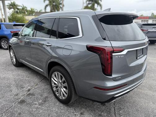 Satin Steel Metallic 2021 Cadillac XT6 Premium Luxury AWD