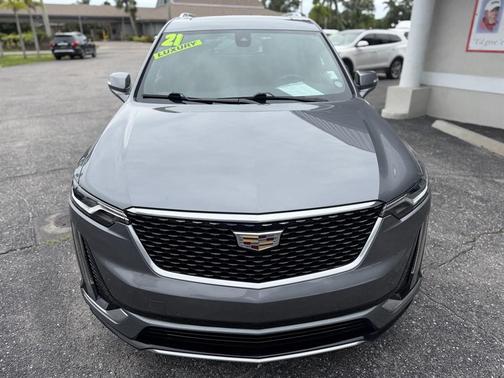 Satin Steel Metallic 2021 Cadillac XT6 Premium Luxury AWD