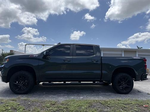 Cypress Gray 2025 Chevrolet Silverado 1500 LT Trail Boss