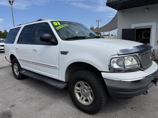 Oxford White Clearcoat 2001 Ford Expedition XLT 4WD