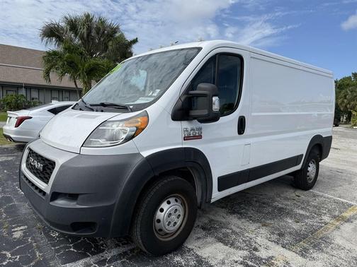 Bright White Clearcoat 2020 RAM ProMaster 1500 Low Roof