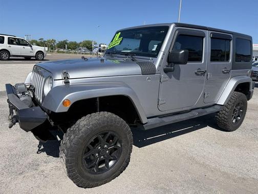 Billet Silver Metallic Clearcoat 2018 Jeep Wrangler JK Unlimited Sahara