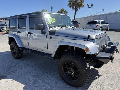 Billet Silver Metallic Clearcoat 2018 Jeep Wrangler JK Unlimited Sahara