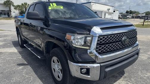 Midnight Black Metallic 2018 Toyota Tundra SR