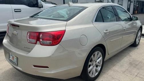 Silver 2013 Chevrolet Malibu 2LT