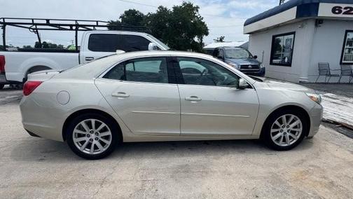 Silver 2013 Chevrolet Malibu 2LT