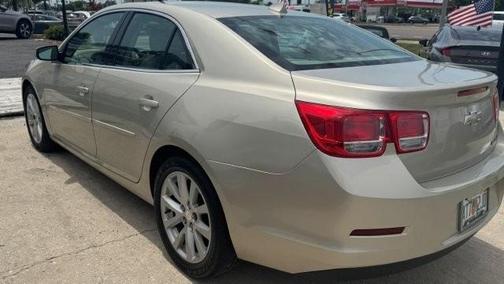 Silver 2013 Chevrolet Malibu 2LT
