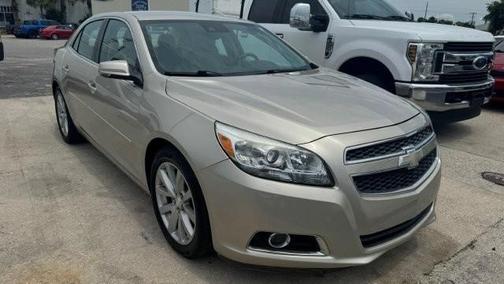 Silver 2013 Chevrolet Malibu 2LT