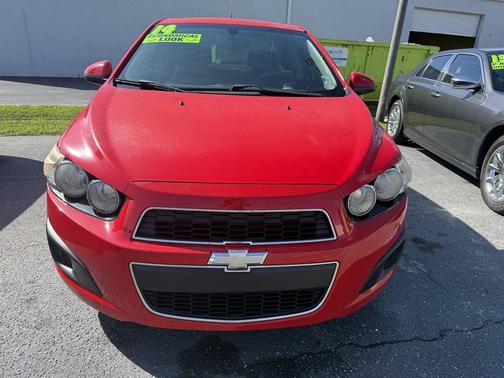 Red 2014 Chevrolet Sonic LT