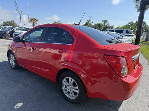 Red 2014 Chevrolet Sonic LT