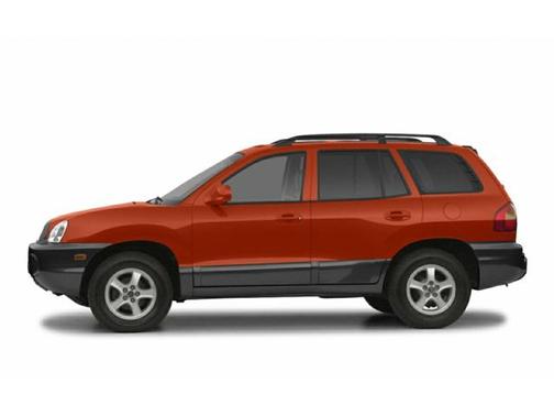 Nordic White/Light Silver Cladding 2004 Hyundai SANTA FE GLS