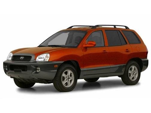 Nordic White/Light Silver Cladding 2004 Hyundai SANTA FE GLS