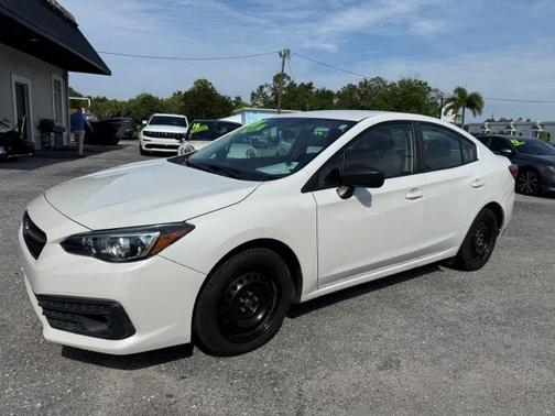 Crystal White Pearl 2020 Subaru Impreza Sedan