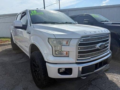 White Platinum Metallic Tri-Coat 2016 Ford F-150 Limited