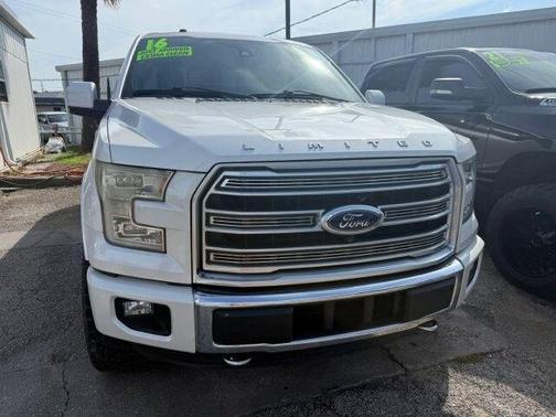 White Platinum Metallic Tri-Coat 2016 Ford F-150 Limited