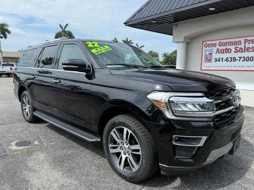 Agate Black Metallic 2022 Ford Expedition Max Limited