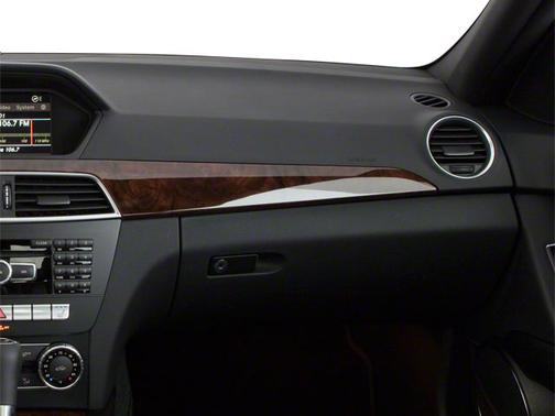 White 2012 Mercedes-Benz C-Class C 250 Sport