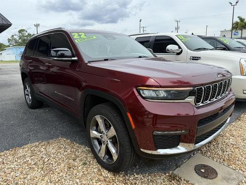 Velvet Red Pearlcoat 2022 Jeep Grand Cherokee L Limited