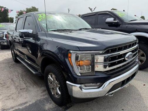 Smoked Quartz Metallic Tinted Clearcoat 2022 Ford F-150 Lariat