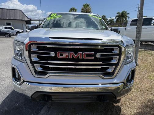 Quicksilver Metallic 2021 GMC Sierra 1500 SLT