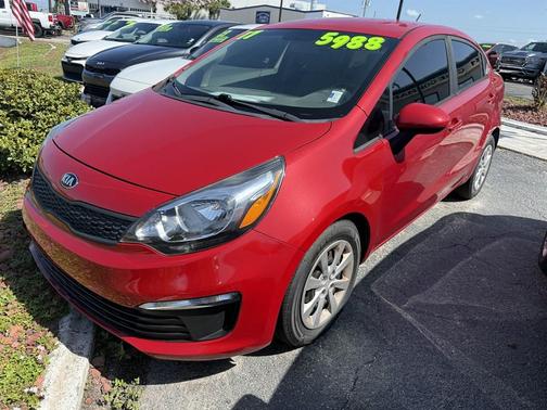 Signal Red 2017 Kia Rio LX