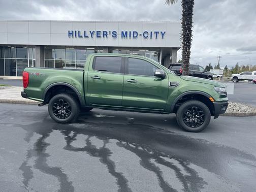 ERUPTION GREEN 2023 Ford Ranger LARIAT