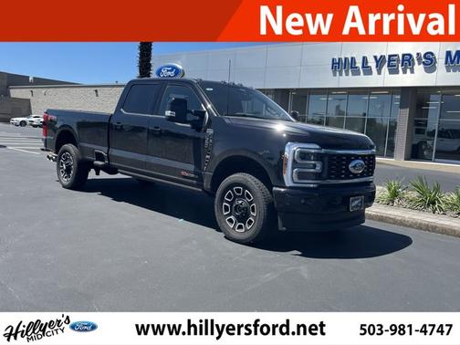 AGATE BLACK 2025 Ford F-350 PLATINUM