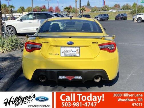 2017 Subaru BRZ Series.Yellow